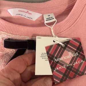 American girl Janie b jack sweat shirt like